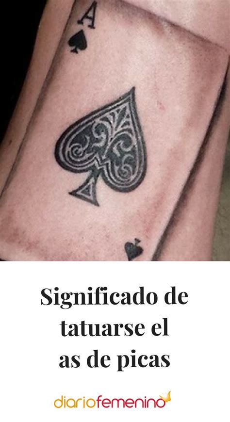 significado del as de picas negro tatuaje|Significado del tatuaje del rey de picas